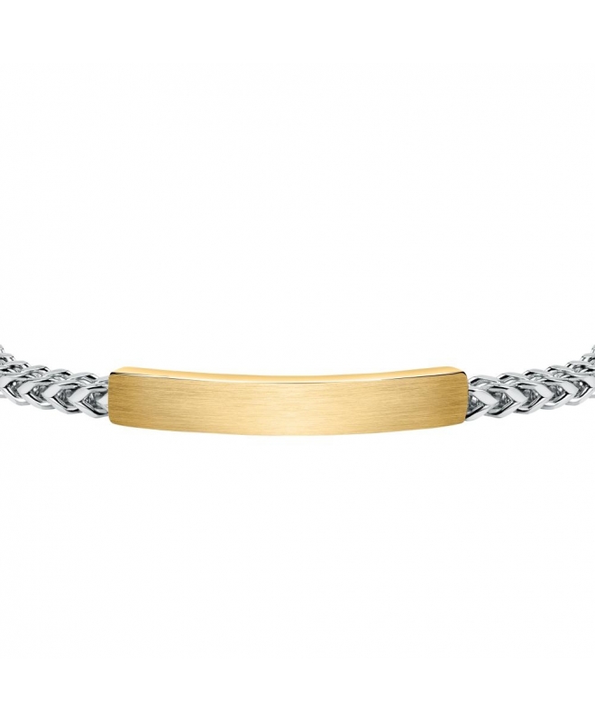 Trussardi T-Design Bracciale Donna In Acciaio Dorato – Eleganza Italiana Al Polso