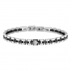 Maserati Maserati br. ip blk & crystals 220mm maschile