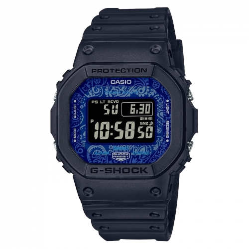 Orologio CASIO uomo G-Shock digitale gomma nero / blu