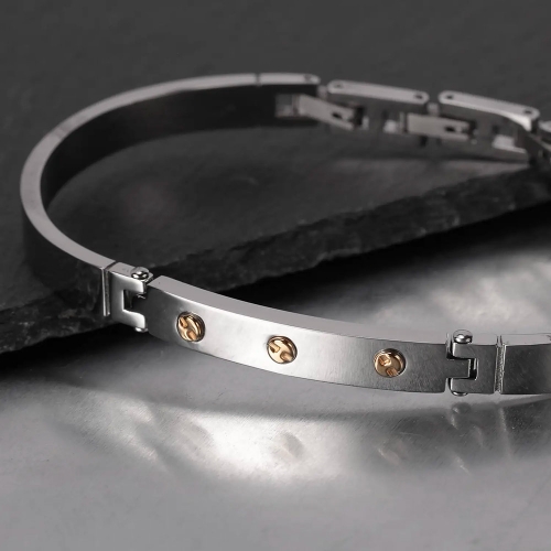 Bracciale MORELLATO uomo Urban acciaio / oro