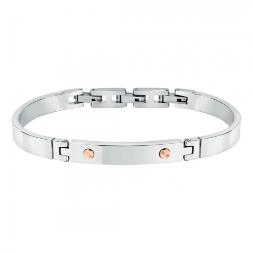 Bracciale MORELLATO uomo Urban acciaio / oro rosa