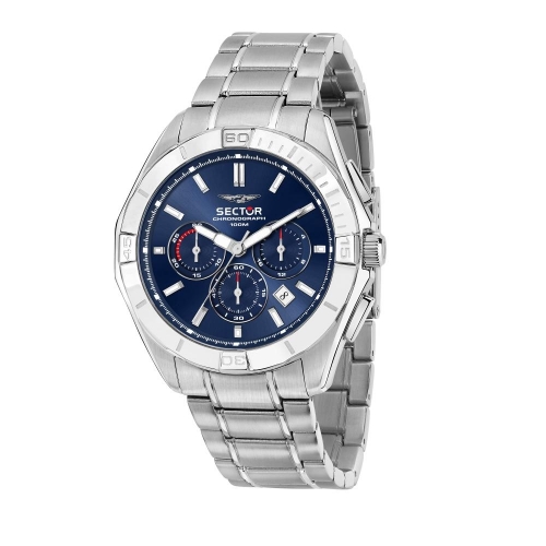 Sector 790 42mm chro blue dial br ss