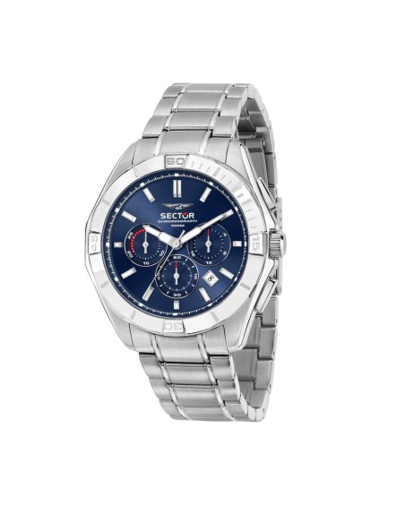 Orologio SECTOR uomo 790 cronografo acciaio / blu