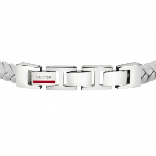 Sector Bandy br. ss wwhite leather 21cm