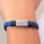 Sector Bandy br. ss wl.blue leather 21cm
