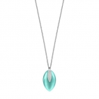 Morellato Profonda pend. blue cat eye w/cryas 45cm femminile