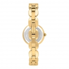 Trussardi T-chain 28mm 2h black dial br yg