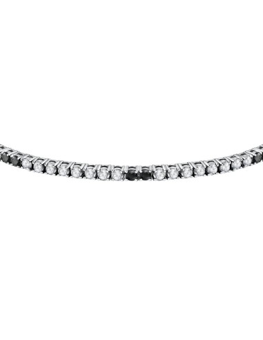 Bracciale MORELLATO uomo Tennis argento /...