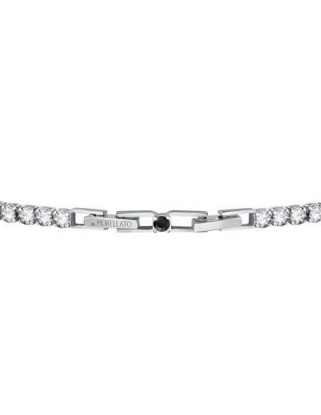 Bracciale MORELLATO uomo Tennis argento / cristalli bianchi