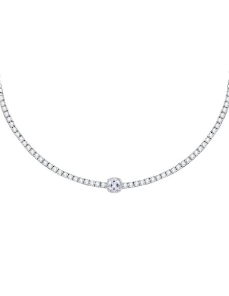 Collana MORELLATO donna Tesori Tennis argento 925 - cristalli bianchi