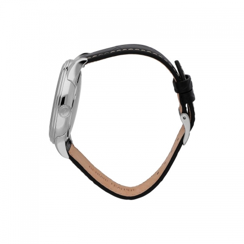 Trussardi T-complicity 41mm 3h black dial black st