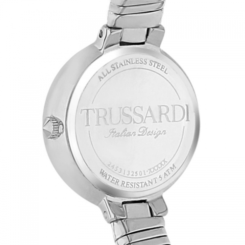 Trussardi T-lissom 28mm 2h silver dial ss br