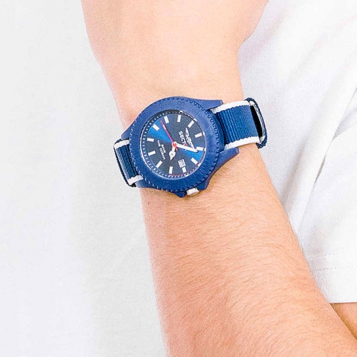 Sector Save the ocean 43mm 3h blue dia blu+wh s maschile