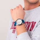 Sector 770 44mm mult white dial blue strap maschile R3251516005