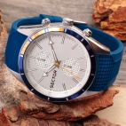 Sector 770 44mm mult white dial blue strap maschile R3251516005