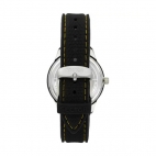 Sector 270 37mm 3h black wyellow dial black st unisex
