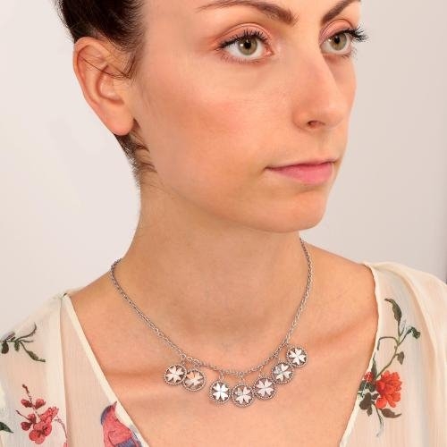 Morellato Multigipsy pendant rg ss 7 charms 40+5cm femminile