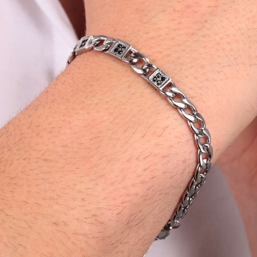 Bracciale MORELLATO uomo Catene acciaio /...