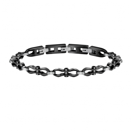 Bracciale SECTOR uomo Energy acciaio nero - 22 cm