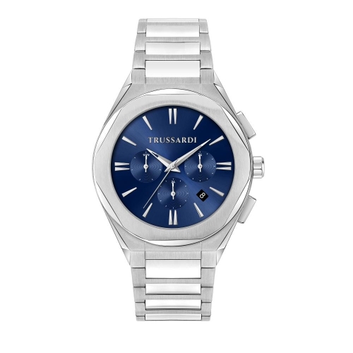 Trussardi Brink – Orologio Uomo Acciaio Blu...