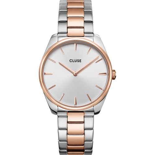 Cluse FÉroce steel, white, rose goldsilver co