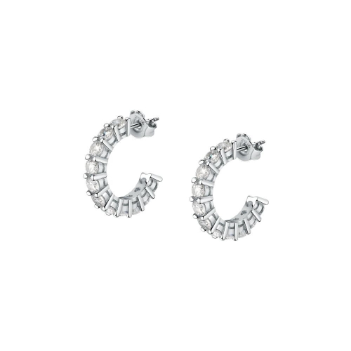 Morellato Tesori earring 925% 16mm hoop with cz