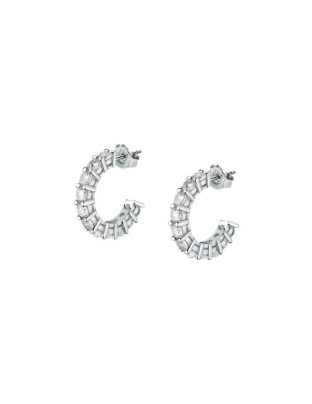 Morellato Tesori earring 925% 16mm hoop with cz