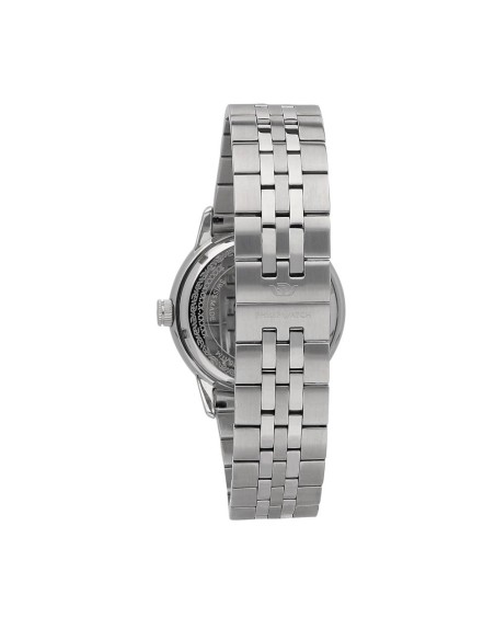 Philip Watch Anniversary 40mm 3h black dial br ss