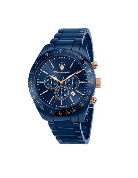Orologio MASERATI uomo Traguardo Ceramic cronografo blu