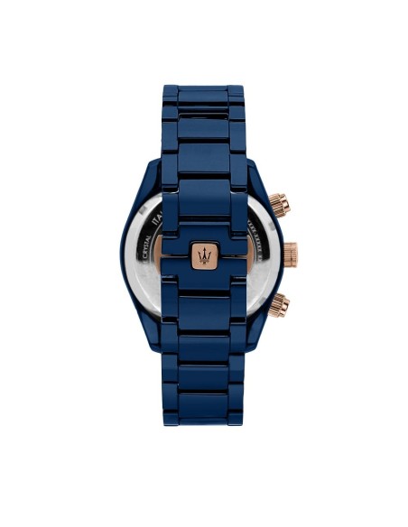 Orologio MASERATI uomo Traguardo Ceramic cronografo blu