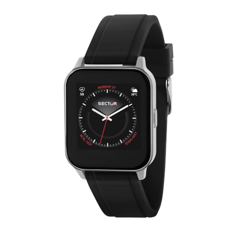 Sector S-05 39-33mm digital black silicon st