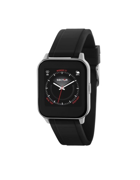 Sector S-05 39-33mm digital black silicon st