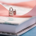 Orecchino singolo LA PETITE STORY Love - 12 mm