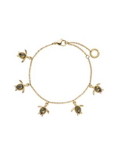 Paul Hewitt Jewellery turtle bracelet gold marinium