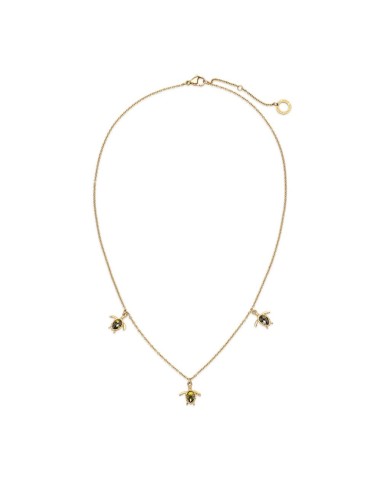 Paul Hewitt Jewellery turtle necklace gold marinium
