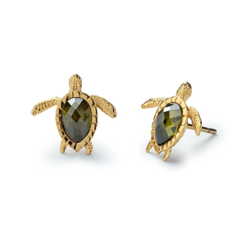 Paul Hewitt Jewellery turtle stud earrings stud gold