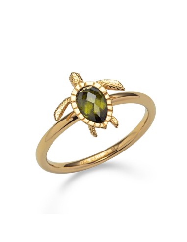 Paul Hewitt Jewellery turtle ring gold 54 - marinium