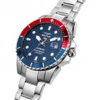 Sector 450 41mm 3h auto blue dial br ss