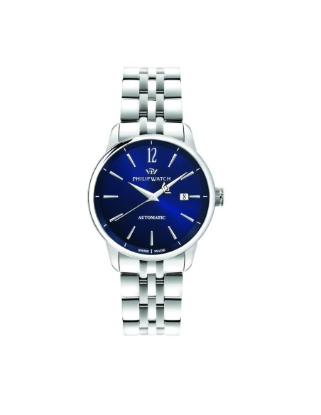 Philip Watch Anniversary 40mm auto 3h blue dial ss br