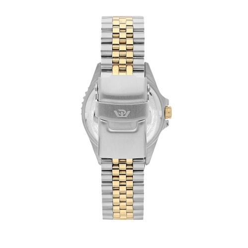 Philip Watch Caribe diver 35mm auto whi dial br...