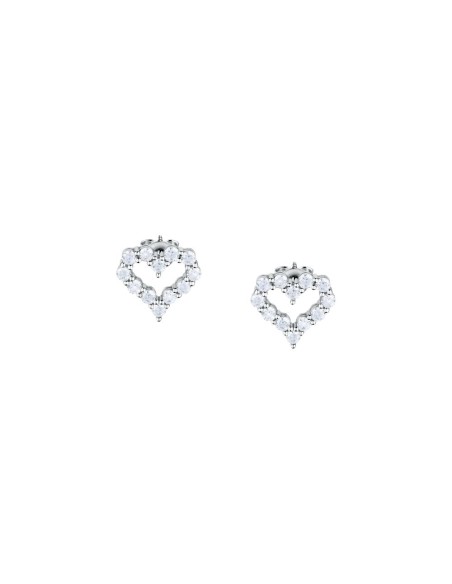 Orecchini MORELLATO donna Tesori argento 925 - cuori bianchi