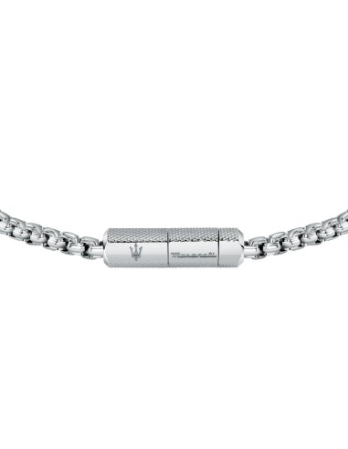 Bracciale MASERATI uomo Shiny acciaio