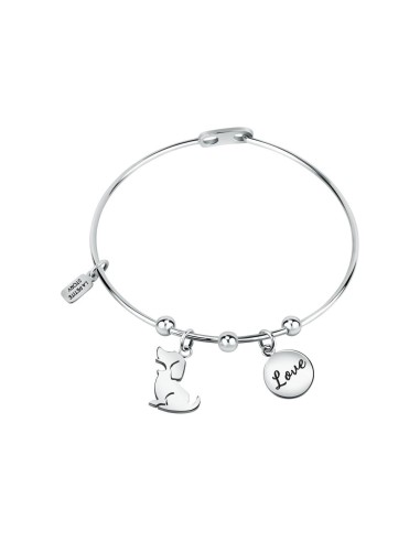 Bracciale LA PETITE STORY Family acciaio Cane