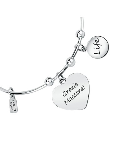 Bracciale LA PETITE STORY Family 'Grazie Maestra'