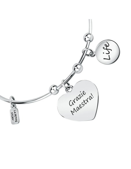 Bracciale LA PETITE STORY Family 'Grazie Maestra'