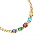 Bracciale MORELLATO donna Colori acciaio dorato pietre colorate