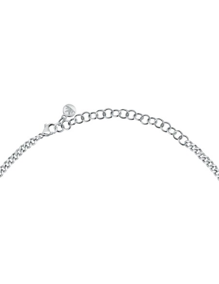 Collana MORELLATO donna Colori acciaio / cristalli bianco
