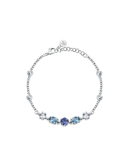 Bracciale MORELLATO donna Colori acciaio cristalli blu