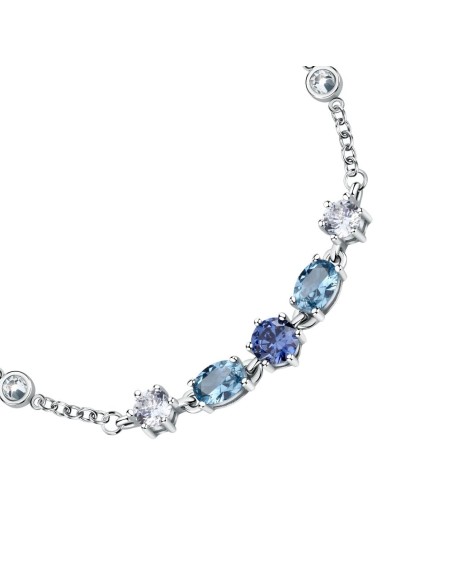 Bracciale MORELLATO donna Colori acciaio cristalli blu