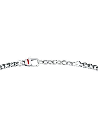 Bracciale SECTOR uomo Basic acciaio / tag vintage
